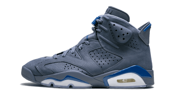 Air Jordan 6 Retro Diffuusi Sininen Tuomioistuin Sininen Restock