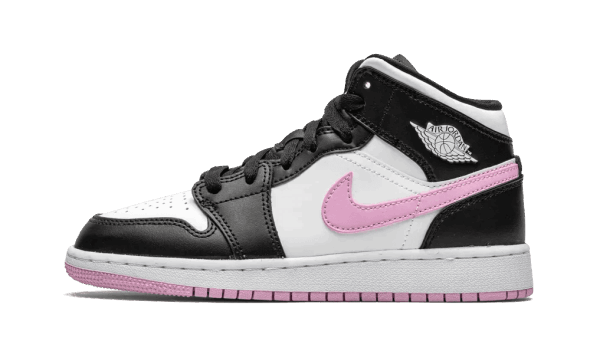 Restock Air Jordan 1 Mid White Light Arktinen Pinkki Gs