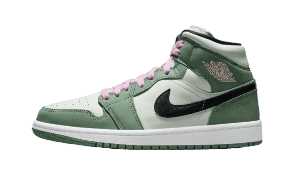 Air Jordan 1 Mid Hollanti Vihreä (w) Varasto